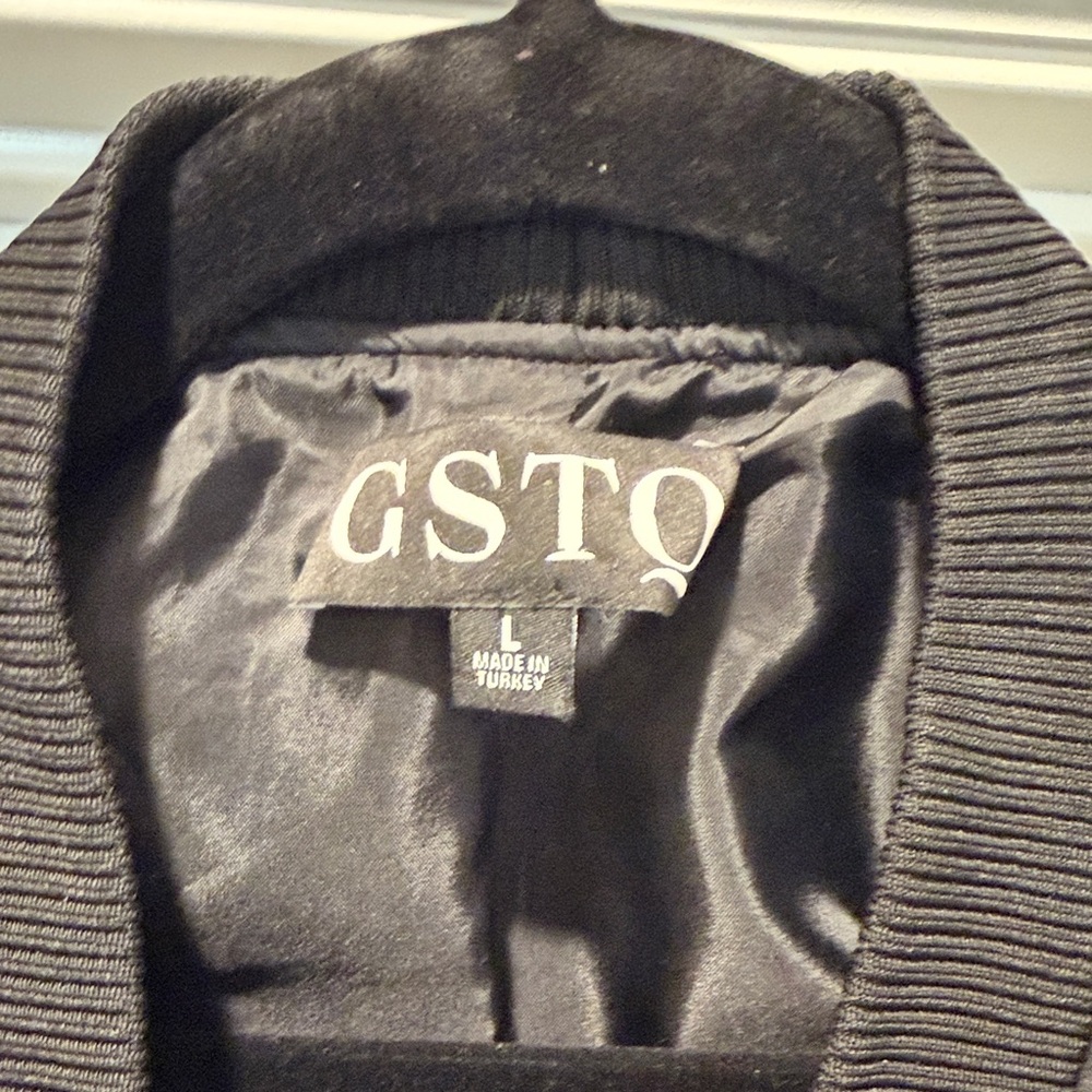 GSTQ Black Blazer Cape Size Large - Picture 5 of 16